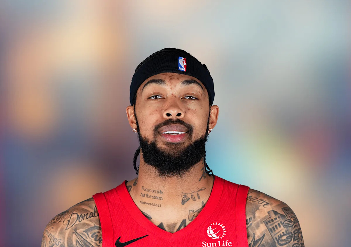Brandon Ingram focus scripture neck tattoo portrait