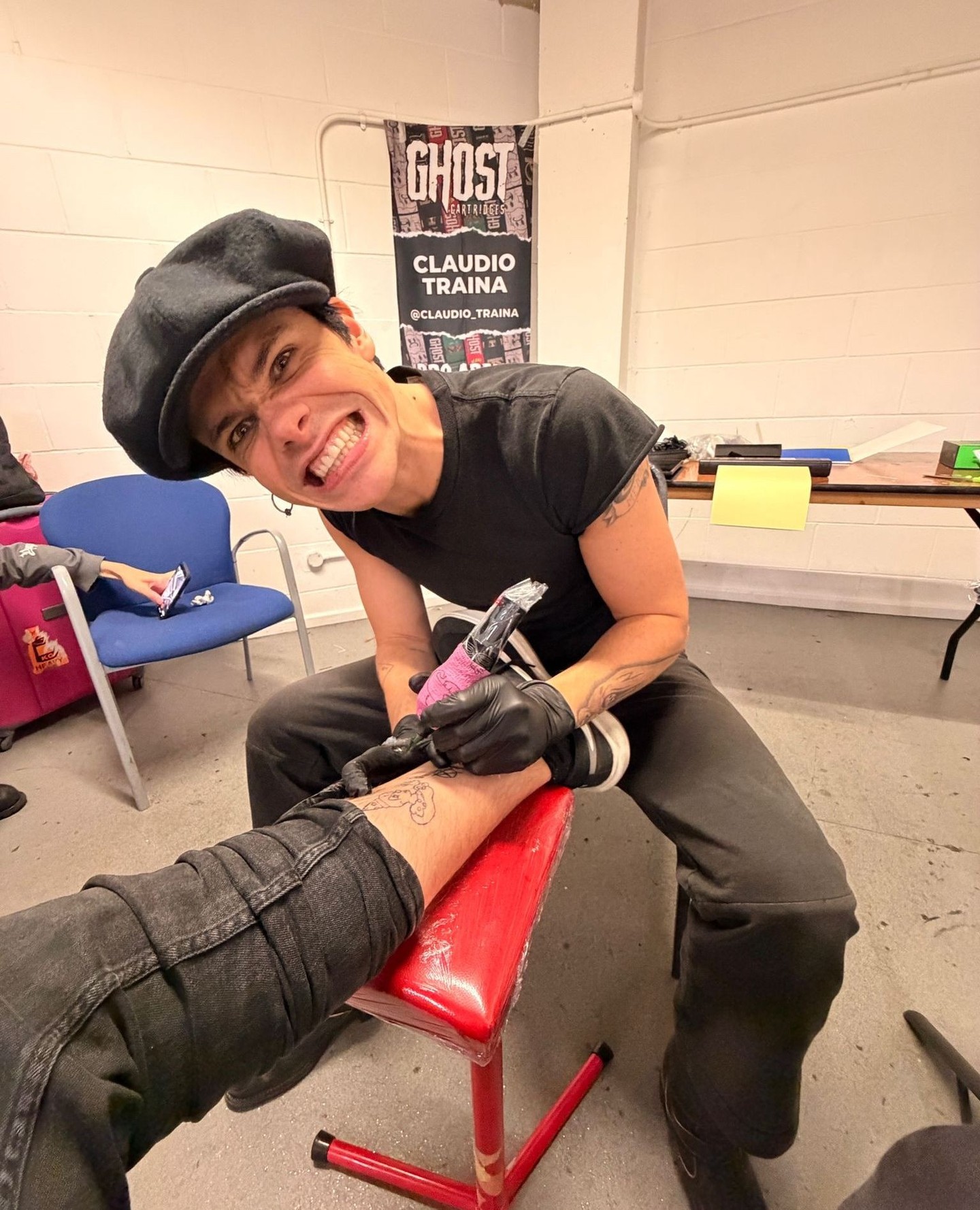 YUNGBLUD tattoo tour and visible body tattoos