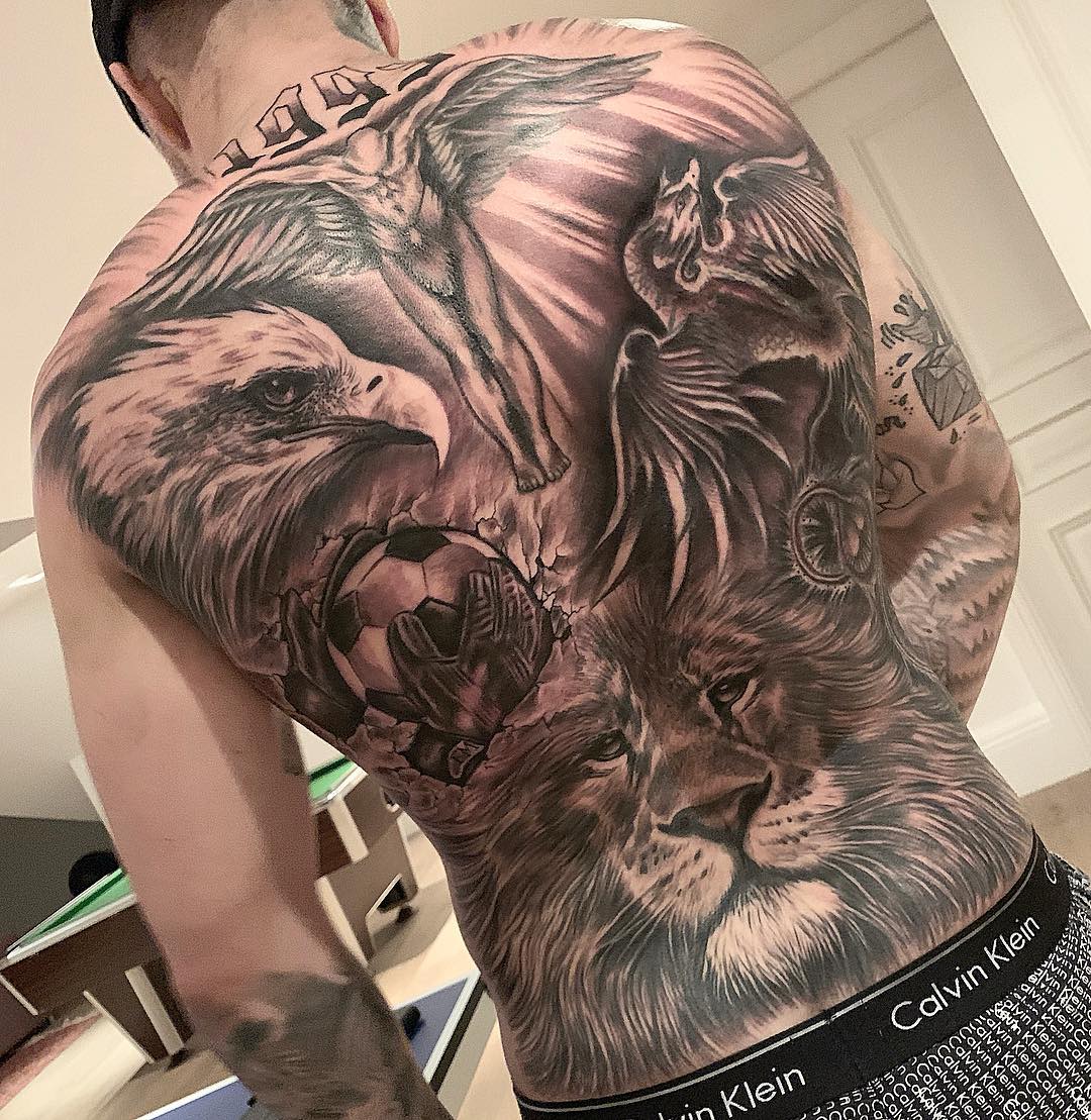 Ederson tattoos