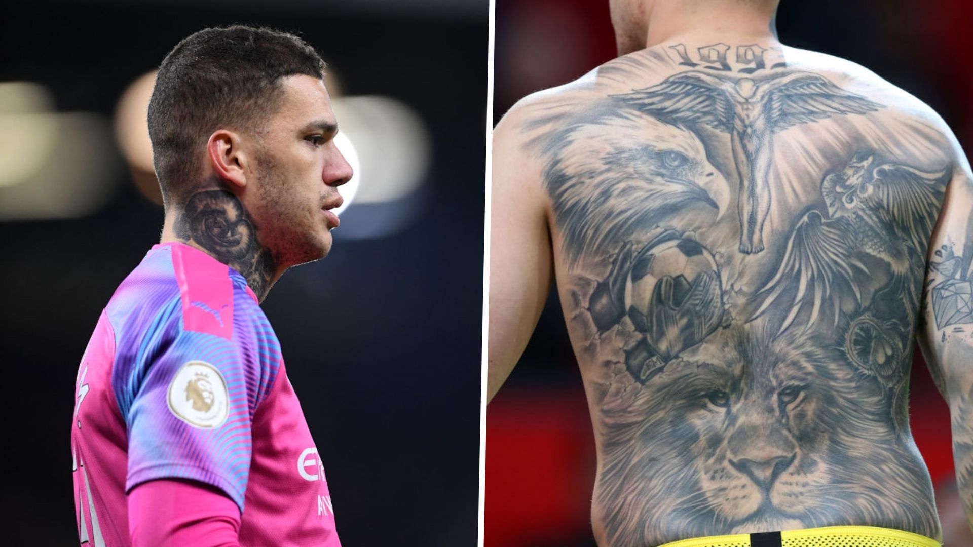 Ederson tattoos