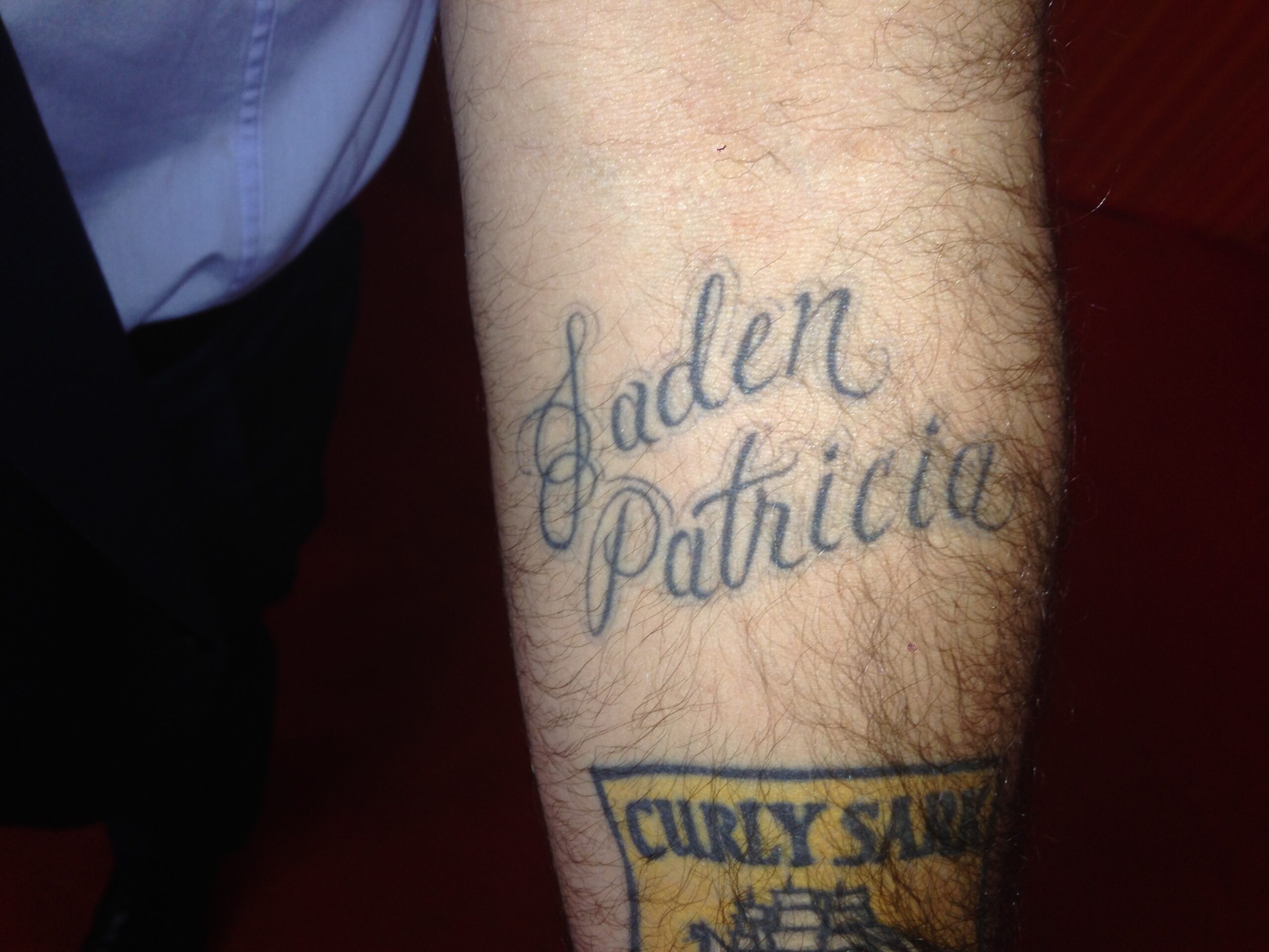 Carson Daly family tattoo
