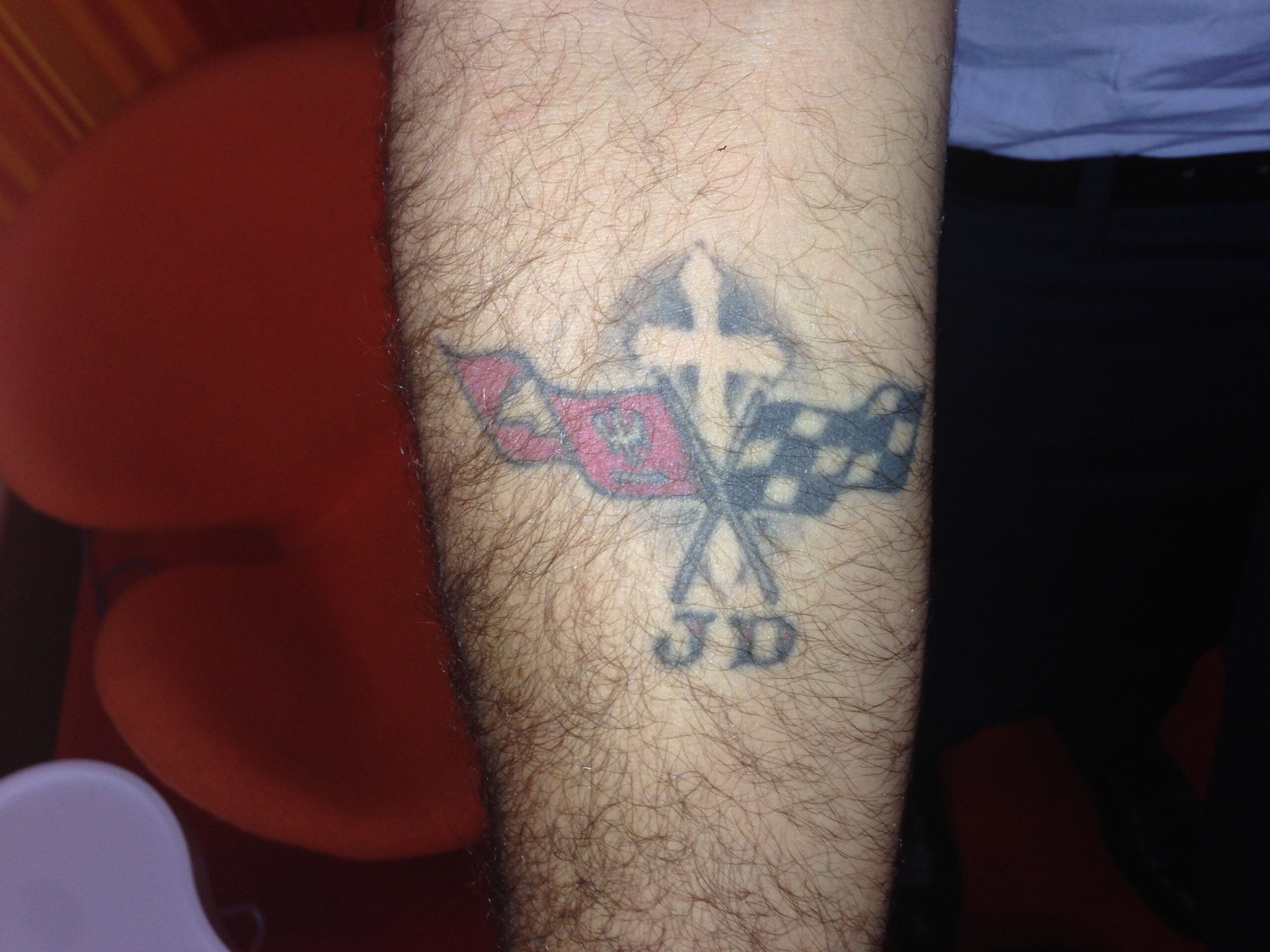 Carson Daly Green Beret tattoo