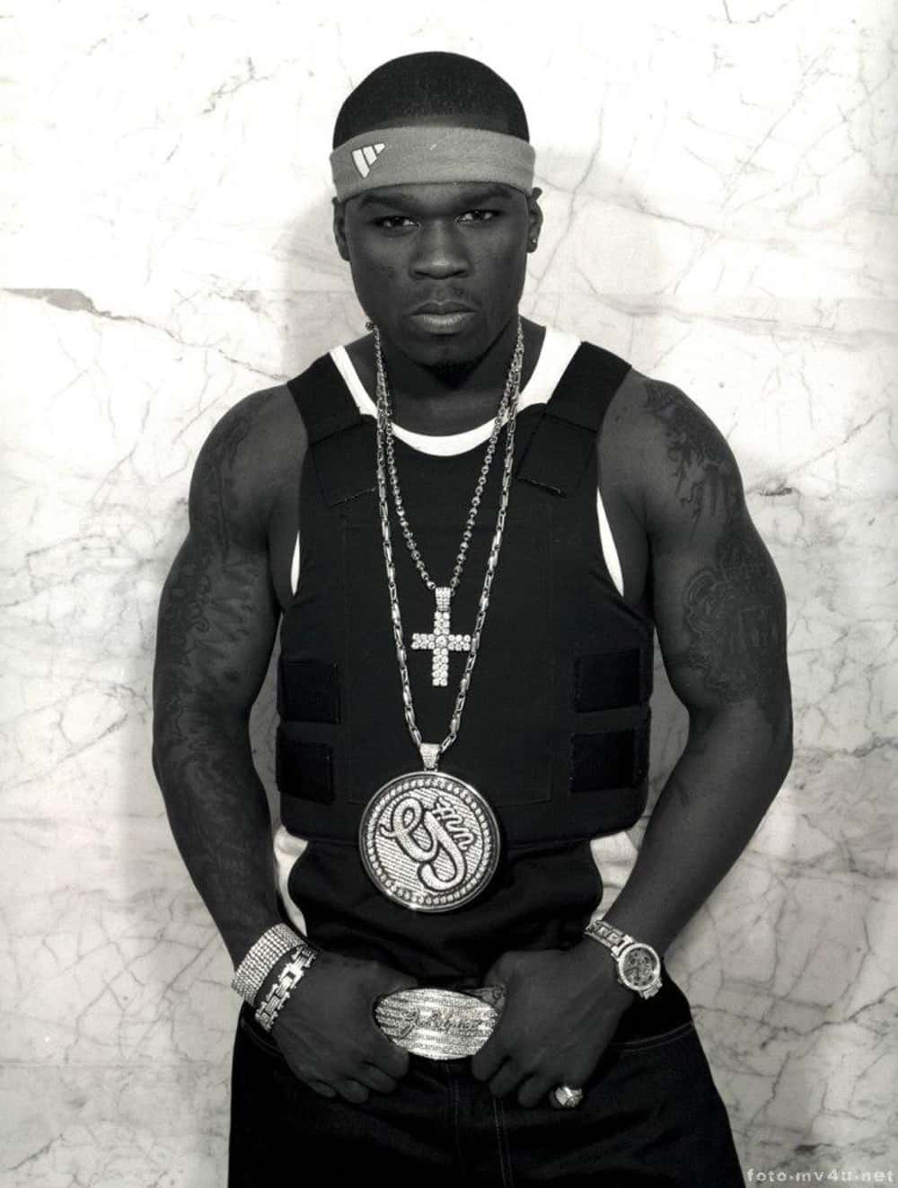 50 Cent God Understands Me arm tattoo
