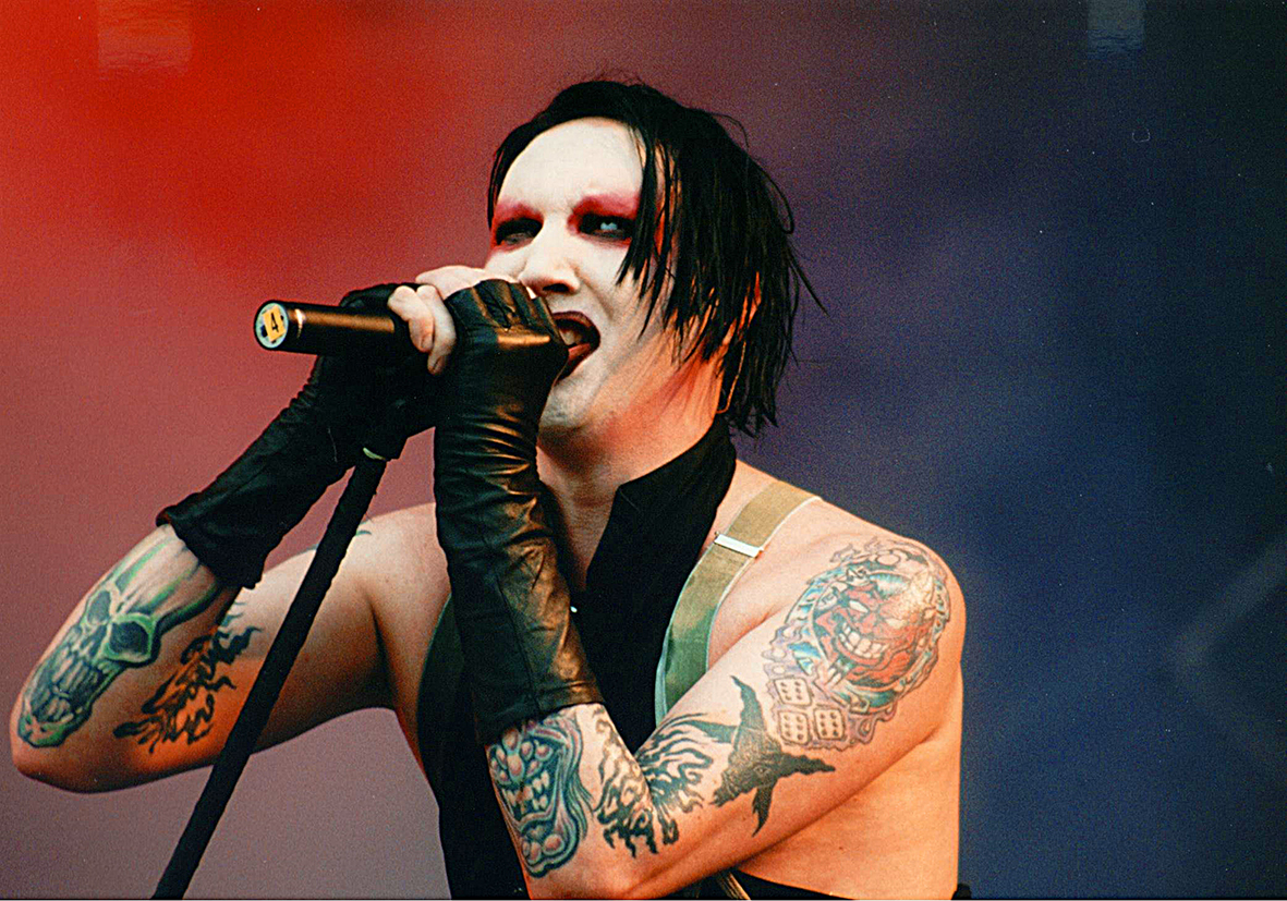 Marilyn Manson tattoos