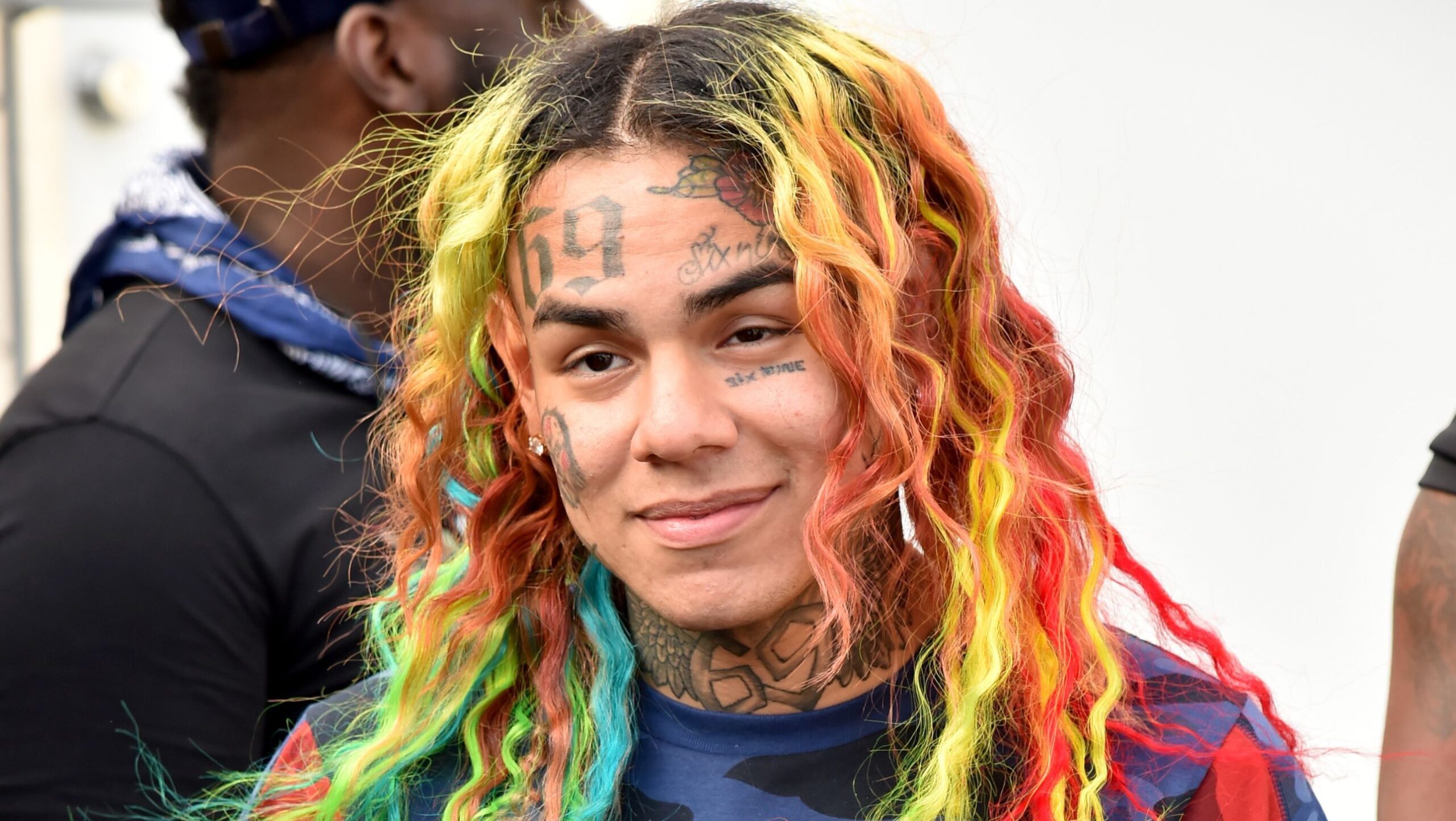 6ix9ine face tattoos portrait