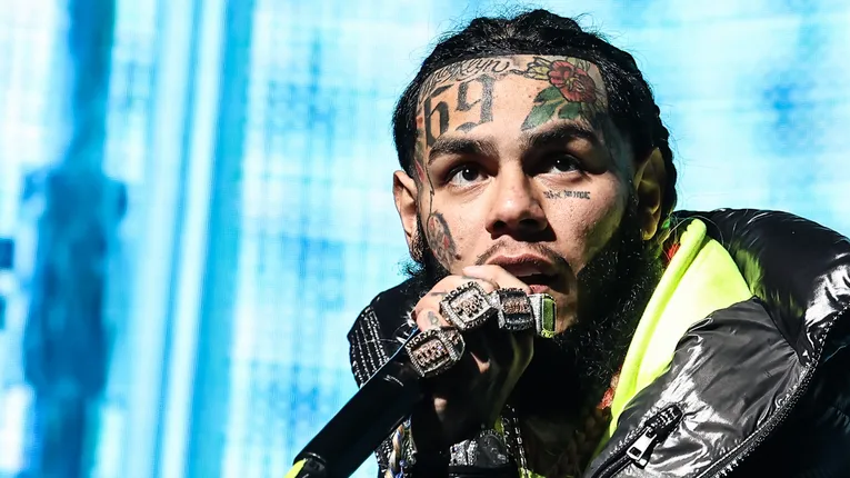 6ix9ine face tattoos portrait