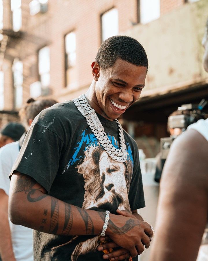 A Boogie wit da Hoodie forearm and hand tattoos