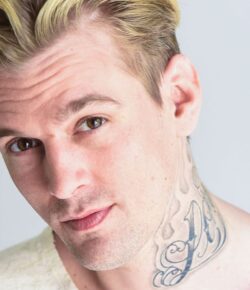 Aaron Carter Tattoos: His Chest, Neck and Face Ink Explained