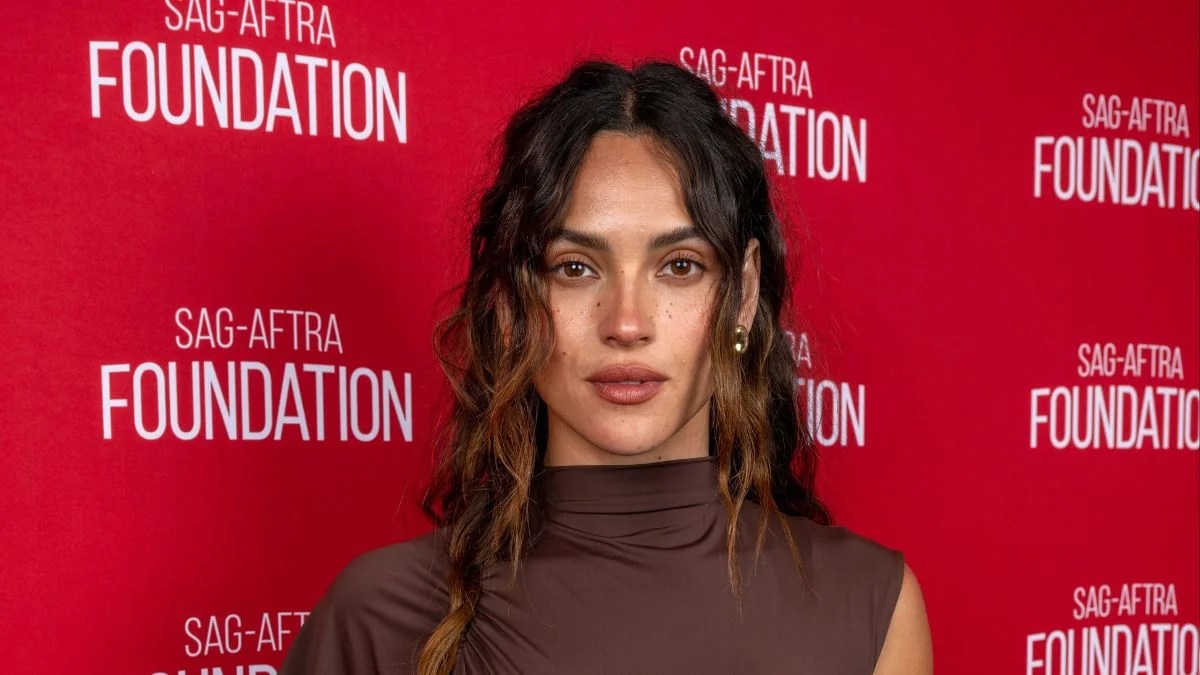 Adria Arjona in a contextual photograph: Adria Arjona portrait; not tattoo evidence