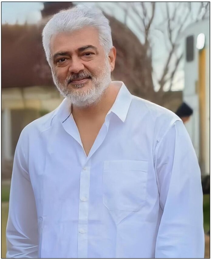 Ajith Kumar tattoos
