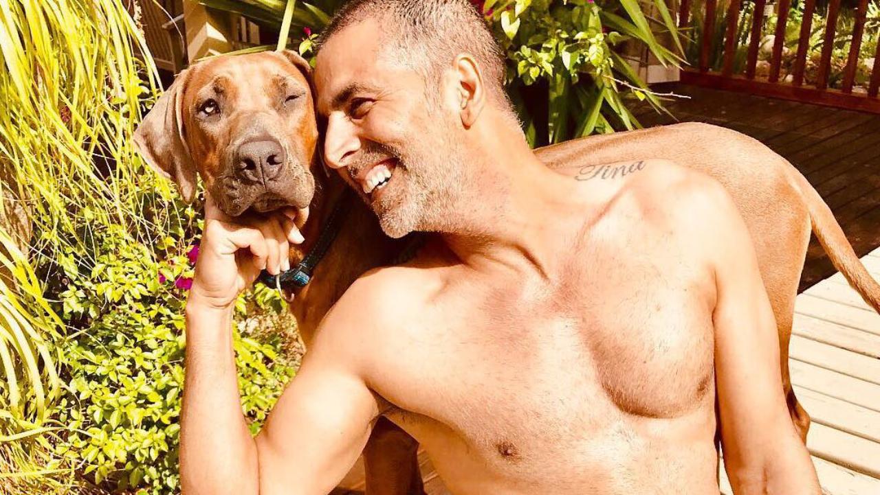 Tina shoulder tattoo photograph from Mid-Day Akshay Kumar tattoos: Tina shoulder tattoo photograph from Mid-Day