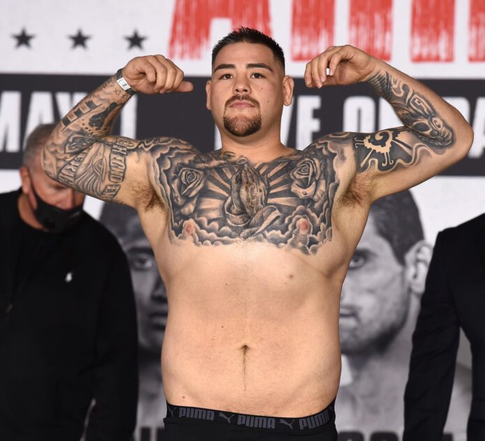 Andy Ruiz Jr. tattoos