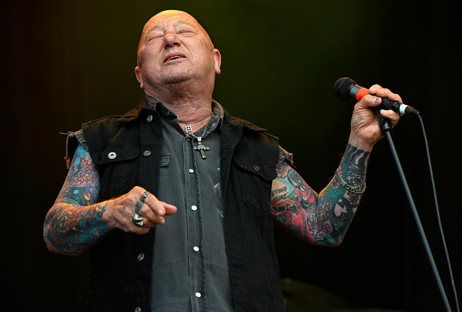 Angry Anderson tattoos: Genuine subject-matched tattoo photograph used in the matching article section.