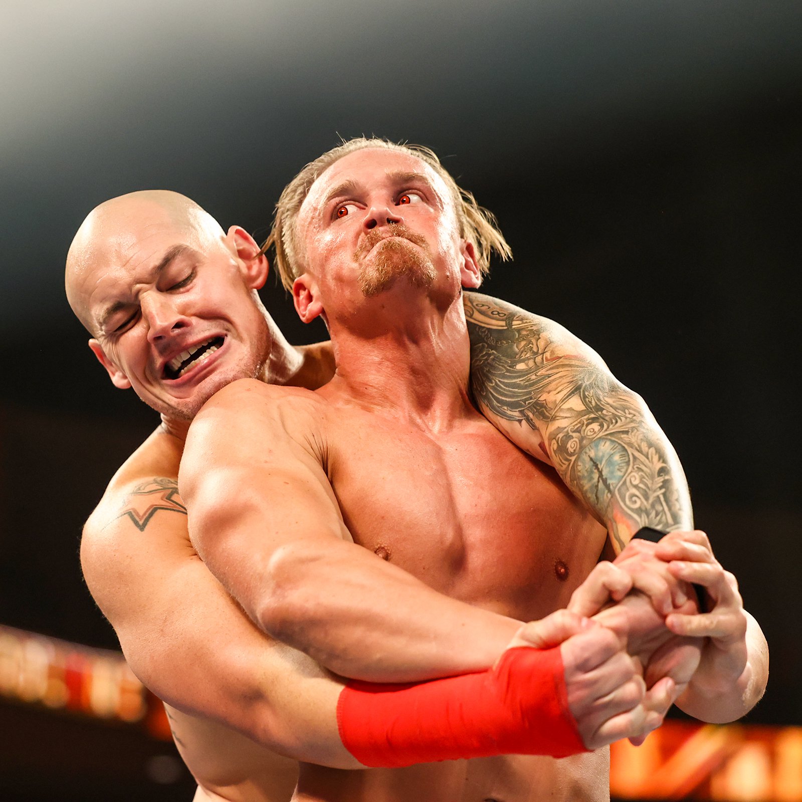 Baron Corbin tattoos: Clock faces on his left arm