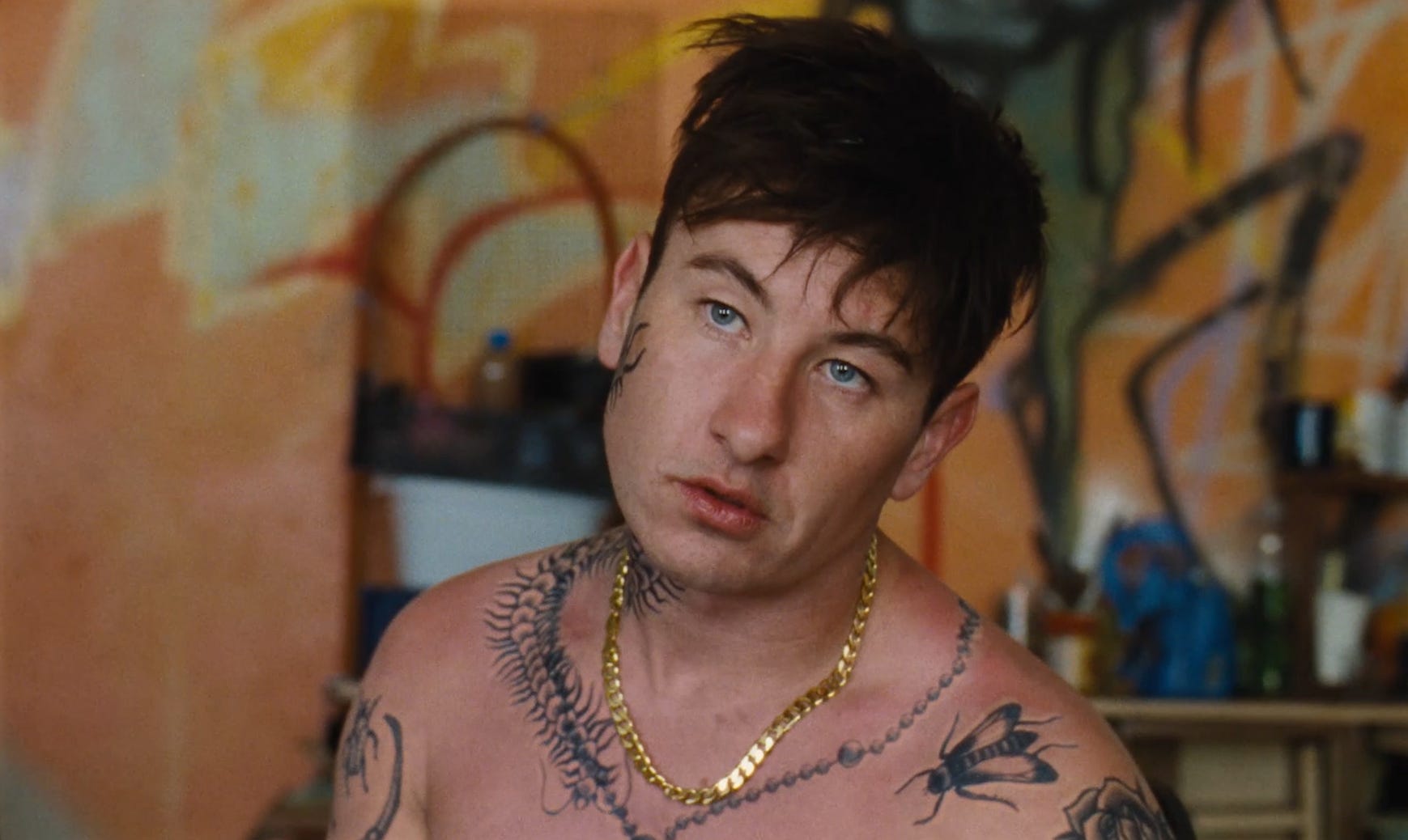 Barry Keoghan tattoos: inline tattoo reference