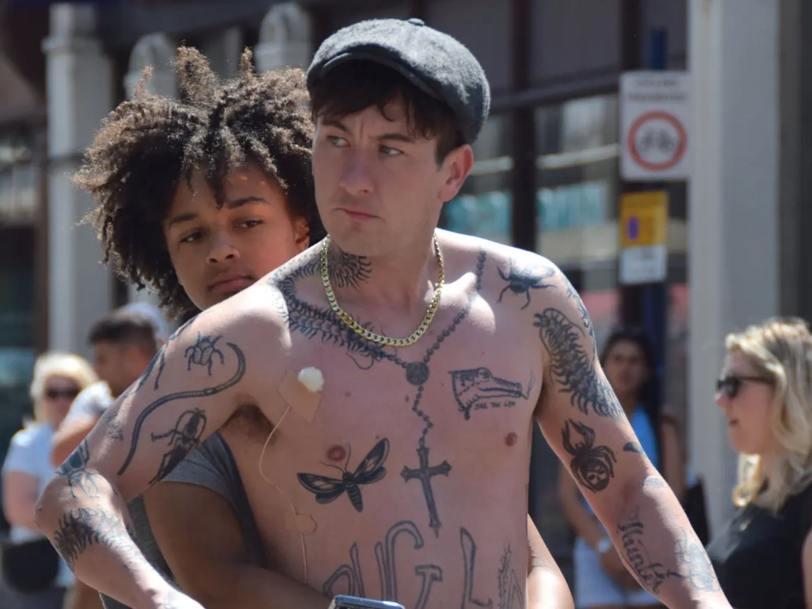 Barry Keoghan tattoos: inline tattoo reference