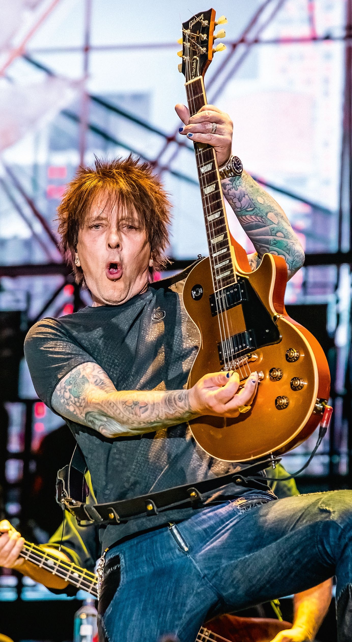 Billy Morrison full sleeve tattoos