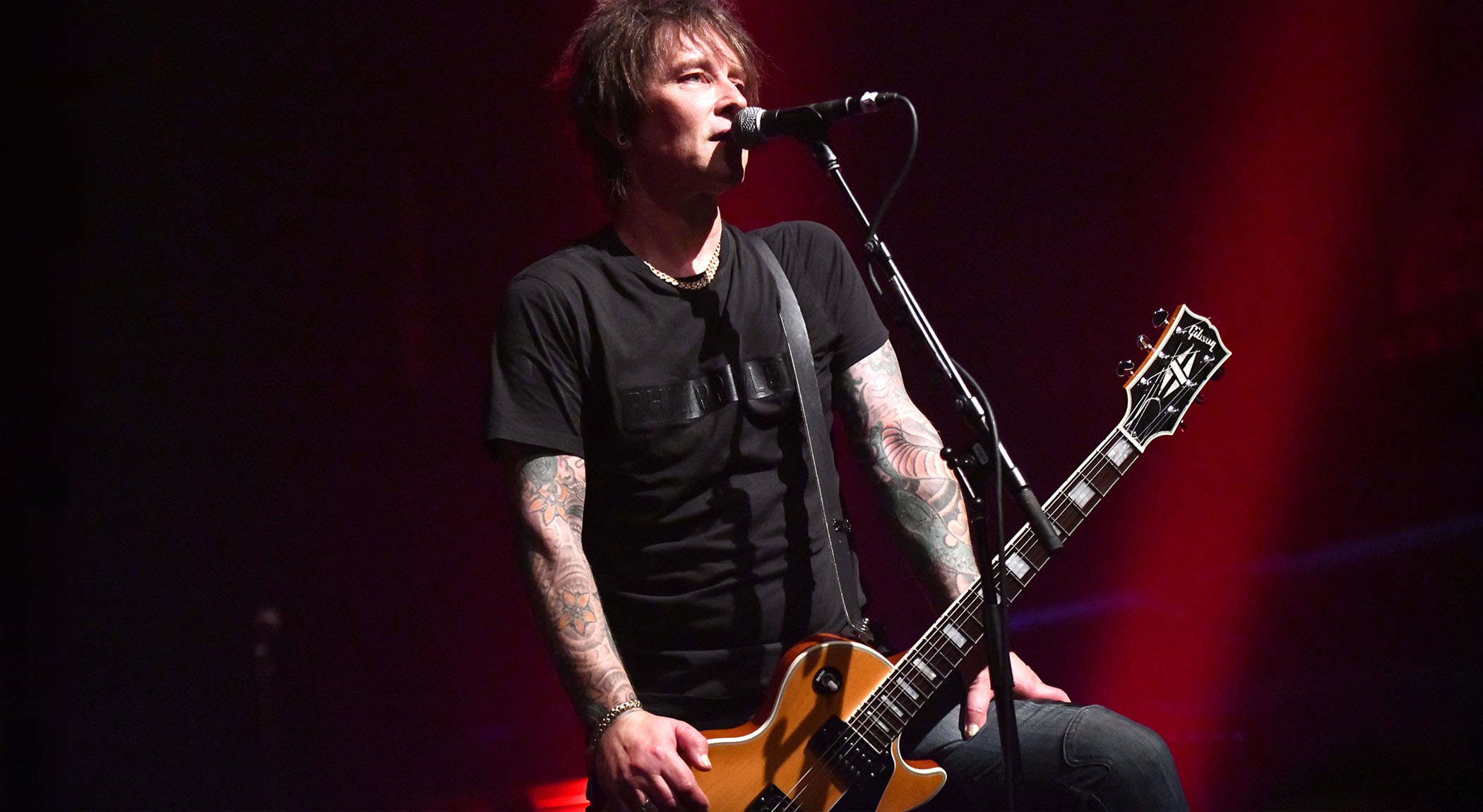 Billy Morrison tattooed arms