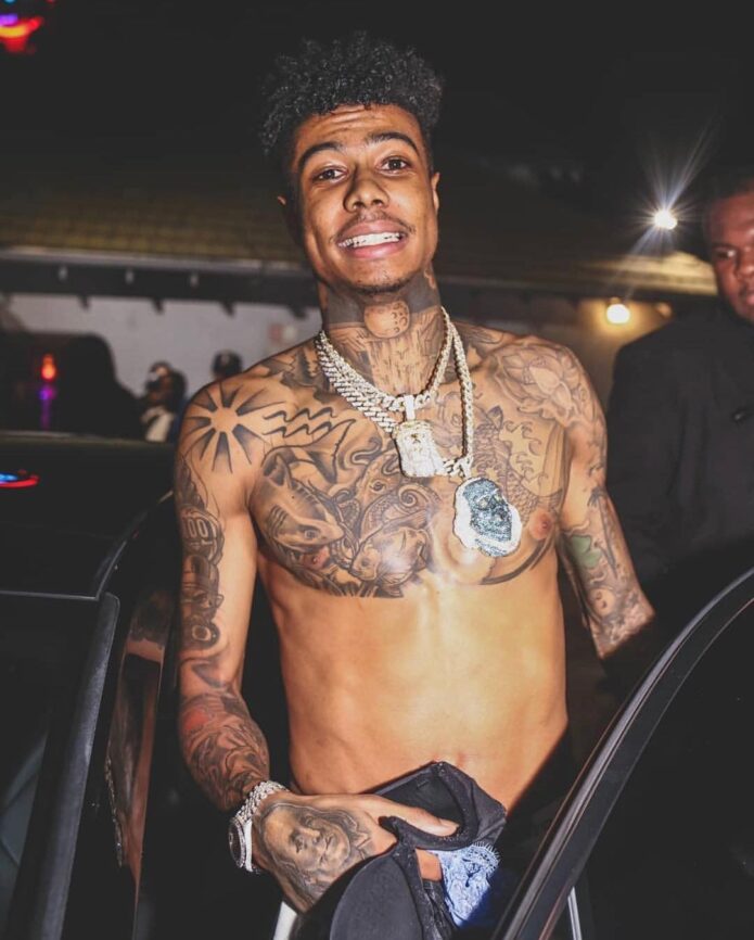 Blueface tattoos