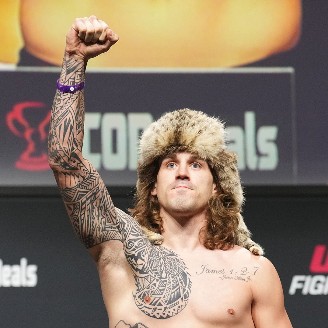Brendan Allen tattoos: The James scripture tattoo on his left chest