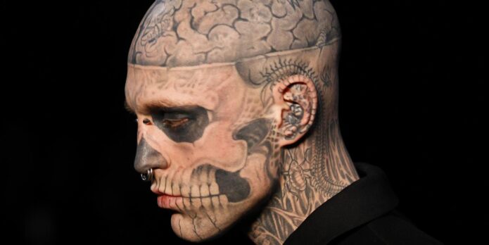 Rick Genest tattoos
