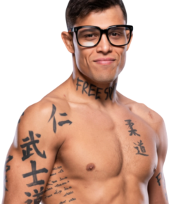 Caio Borralho Tattoos: Free Spirit, Judo and Fight or Die