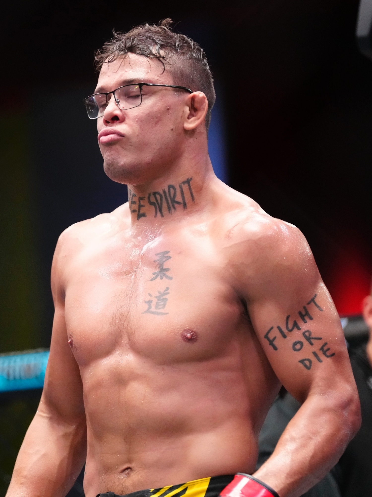 Caio Borralho tattoos: verified tattoo photograph