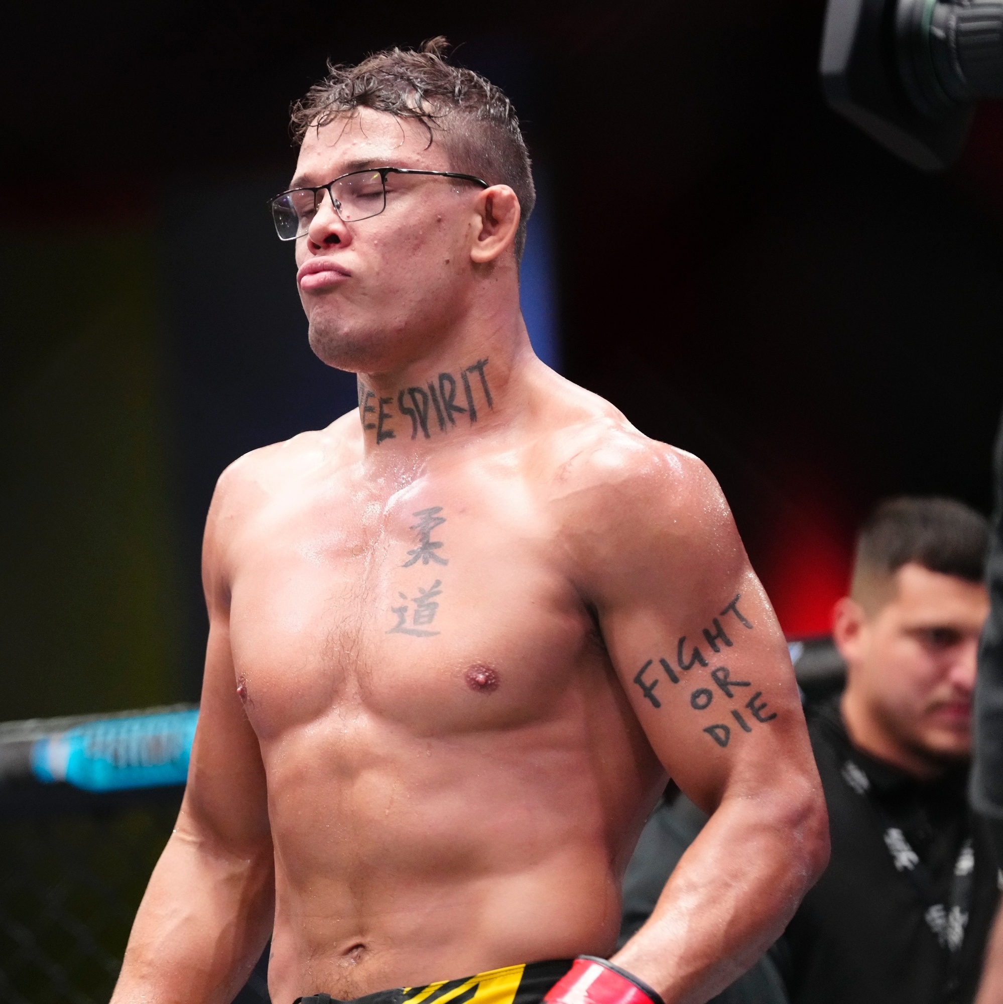 Caio Borralho tattoos: verified tattoo photograph