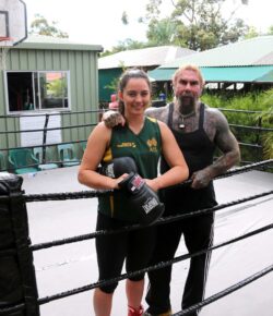 Caitlin Parker Tattoos: Olympic Rings Ink Documented in Boxing Photos