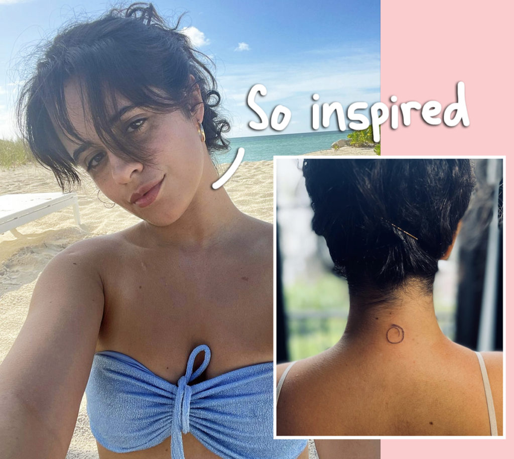 Camila Cabello tattoos: inline