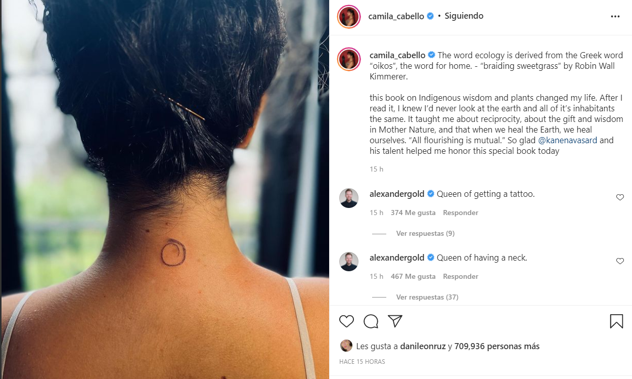Camila Cabello tattoos: inline