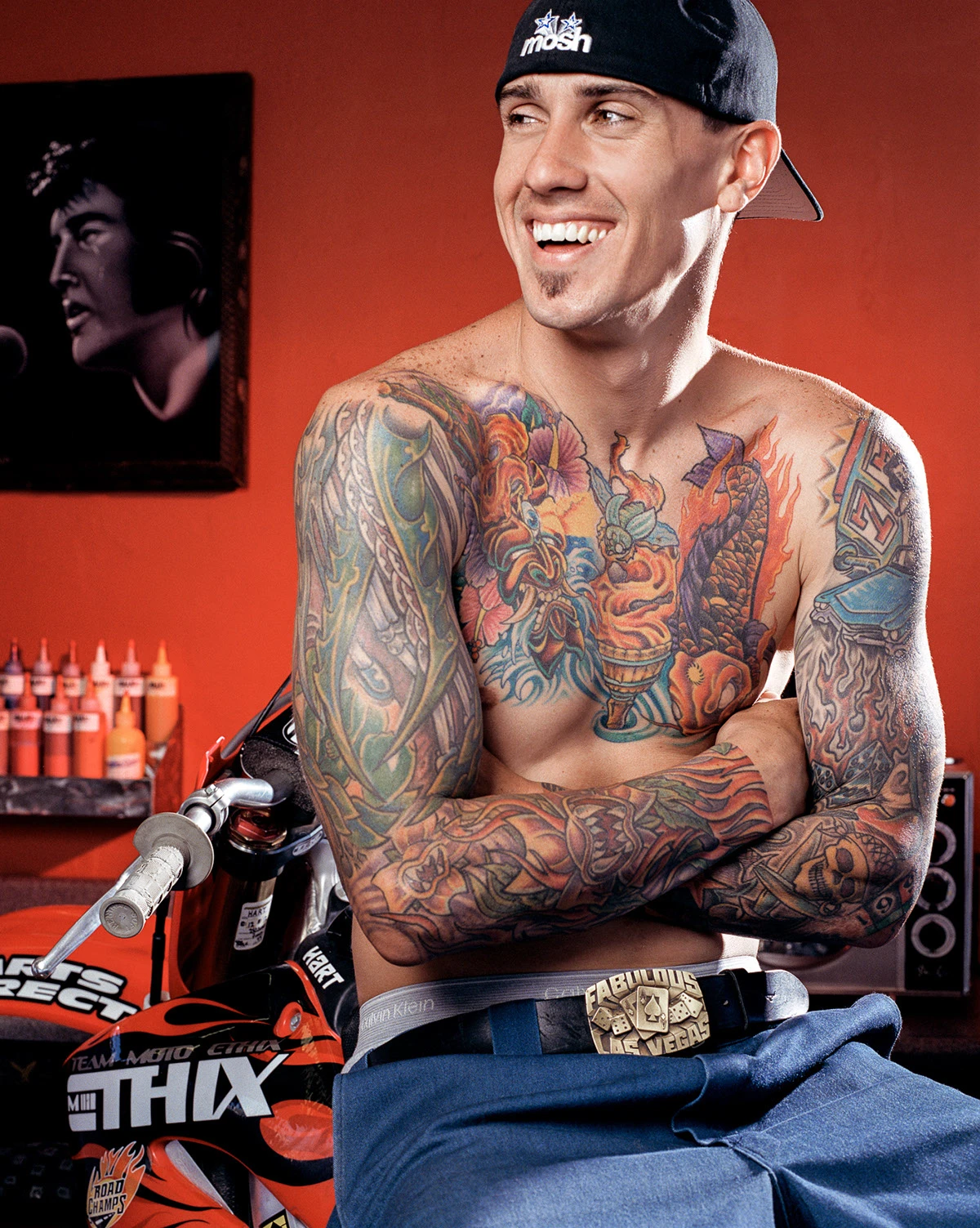 Carey Hart tattoos: genuine tattoo evidence