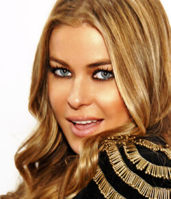 Carmen Electra turned a new back tattoo into a warning