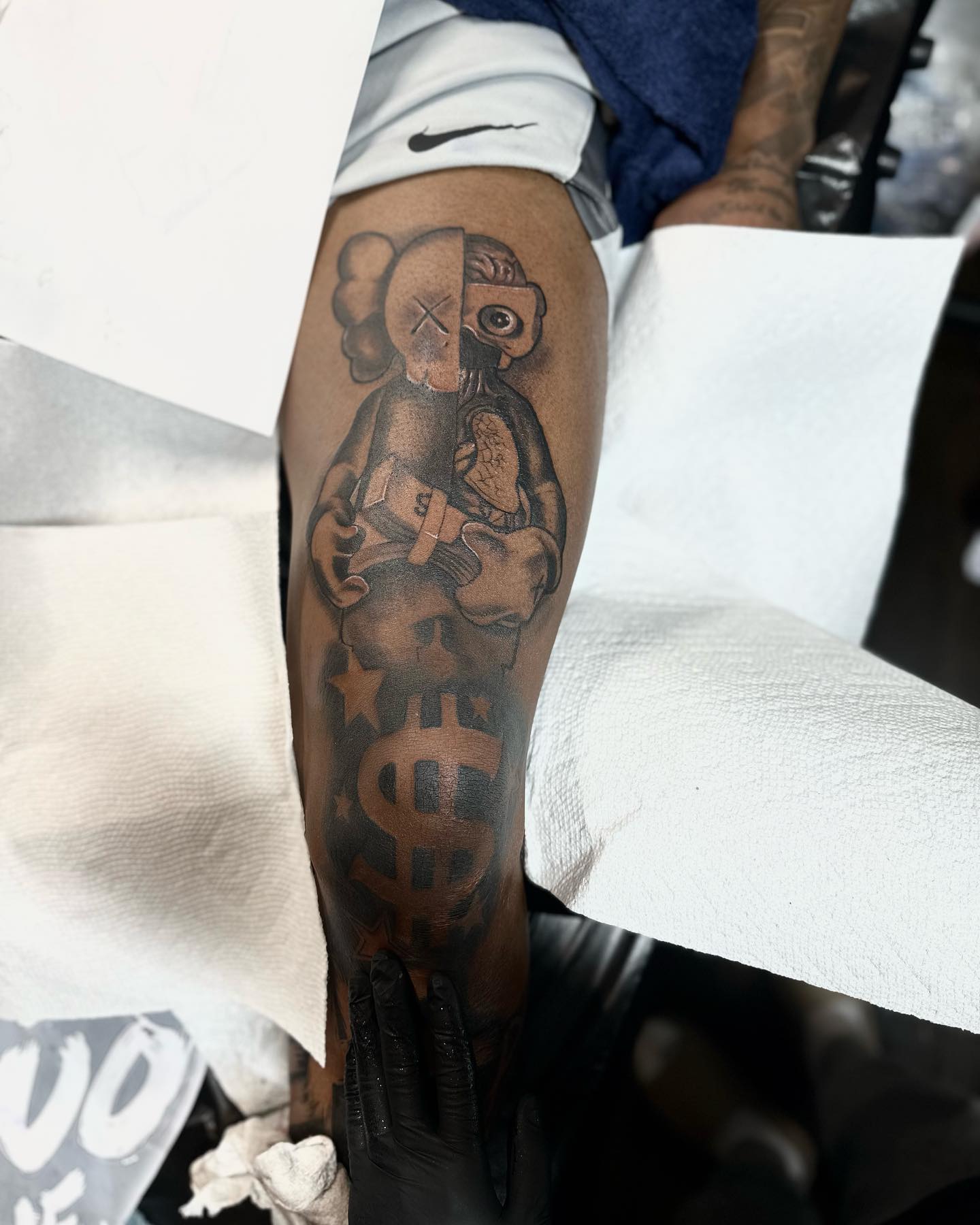 CeeDee Lamb leg tattoo CeeDee Lamb tattoos: CeeDee Lamb tattoo article inline image
