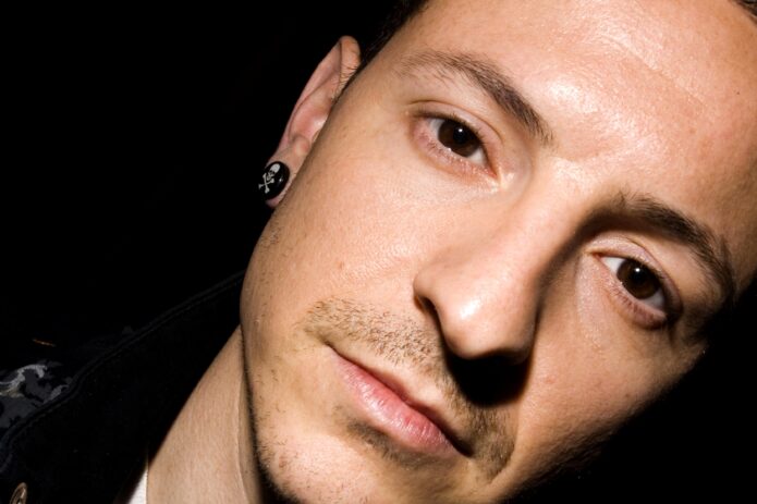 Chester Bennington face portrait