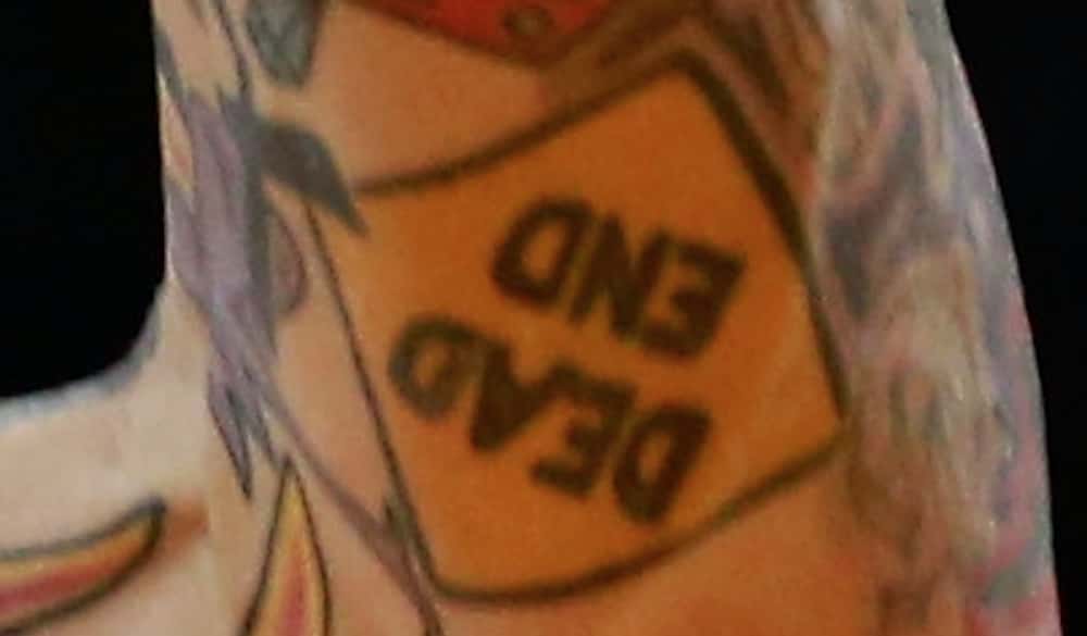 Chris Andersen Dead End tattoo