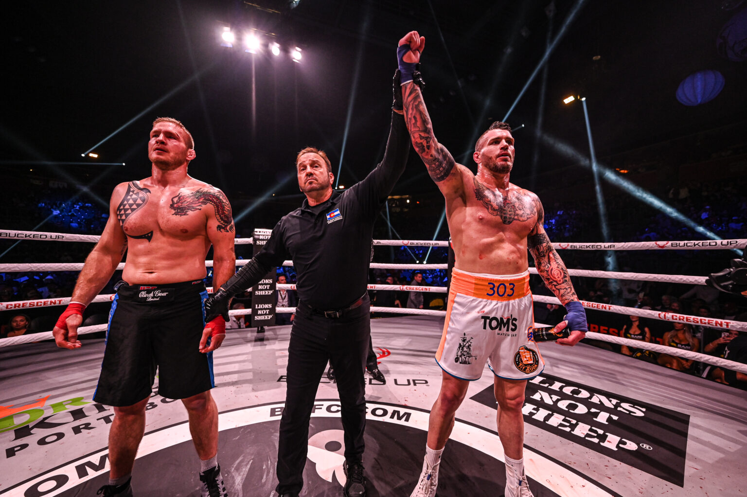 Chris Camozzi tattoos: The skulls, wings and grenade across his chest