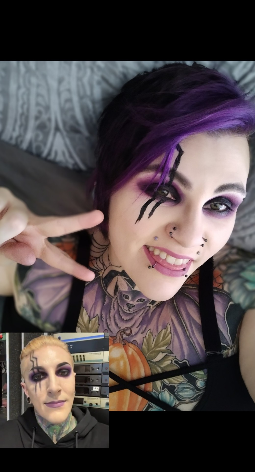 Chris Motionless body tattoos
