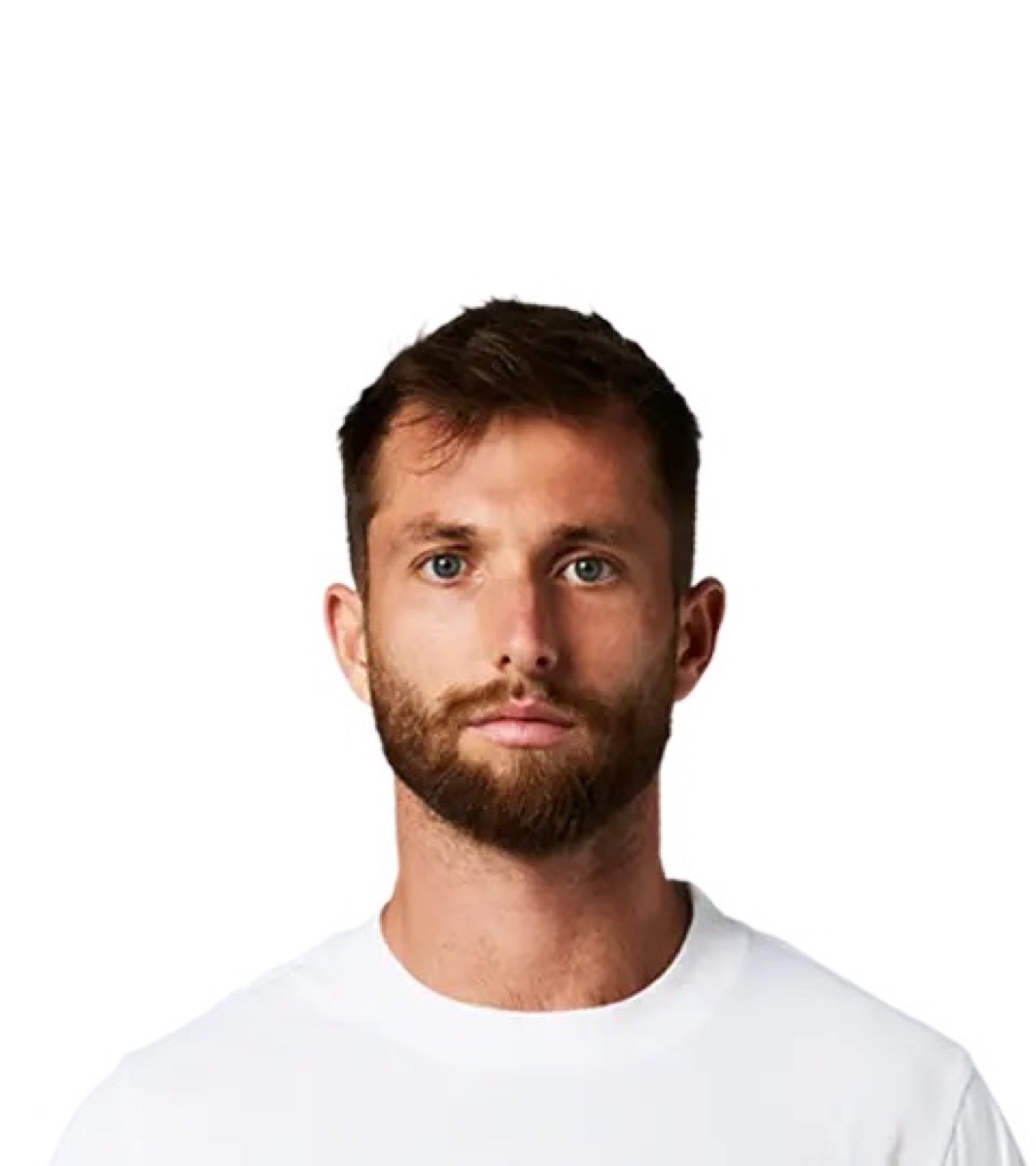 Corentin Moutet portrait: face-visible player portrait for identity context