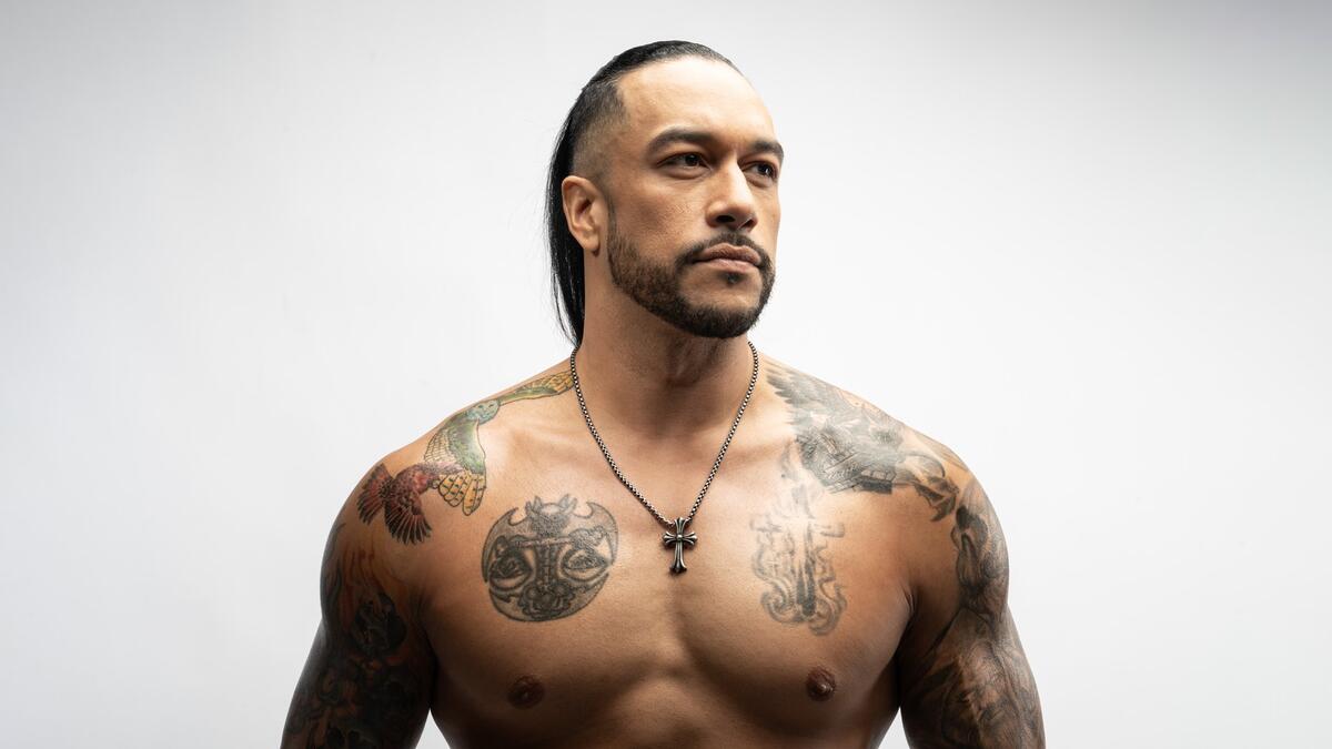 Damian Priest chest tattoos