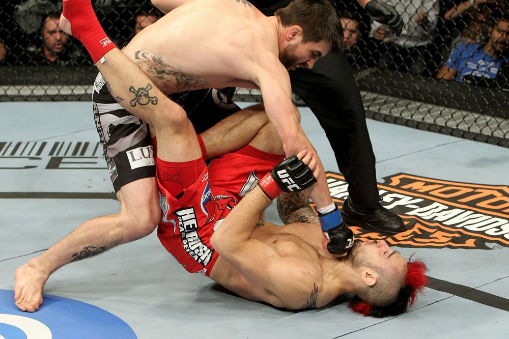 Dan Hardy: How fight photography changes the view Dan Hardy in a contextual photograph: How fight photography changes the view; not tattoo evidence