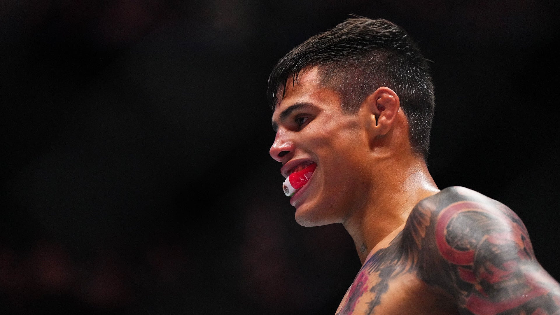 Daniel Zellhuber tattoos: The samurai and floral tattoos on his left arm