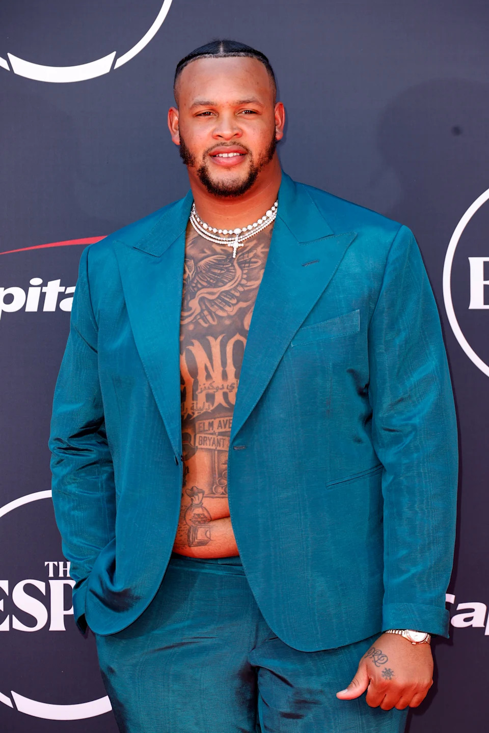 Dion Dawkins tattoos: inline