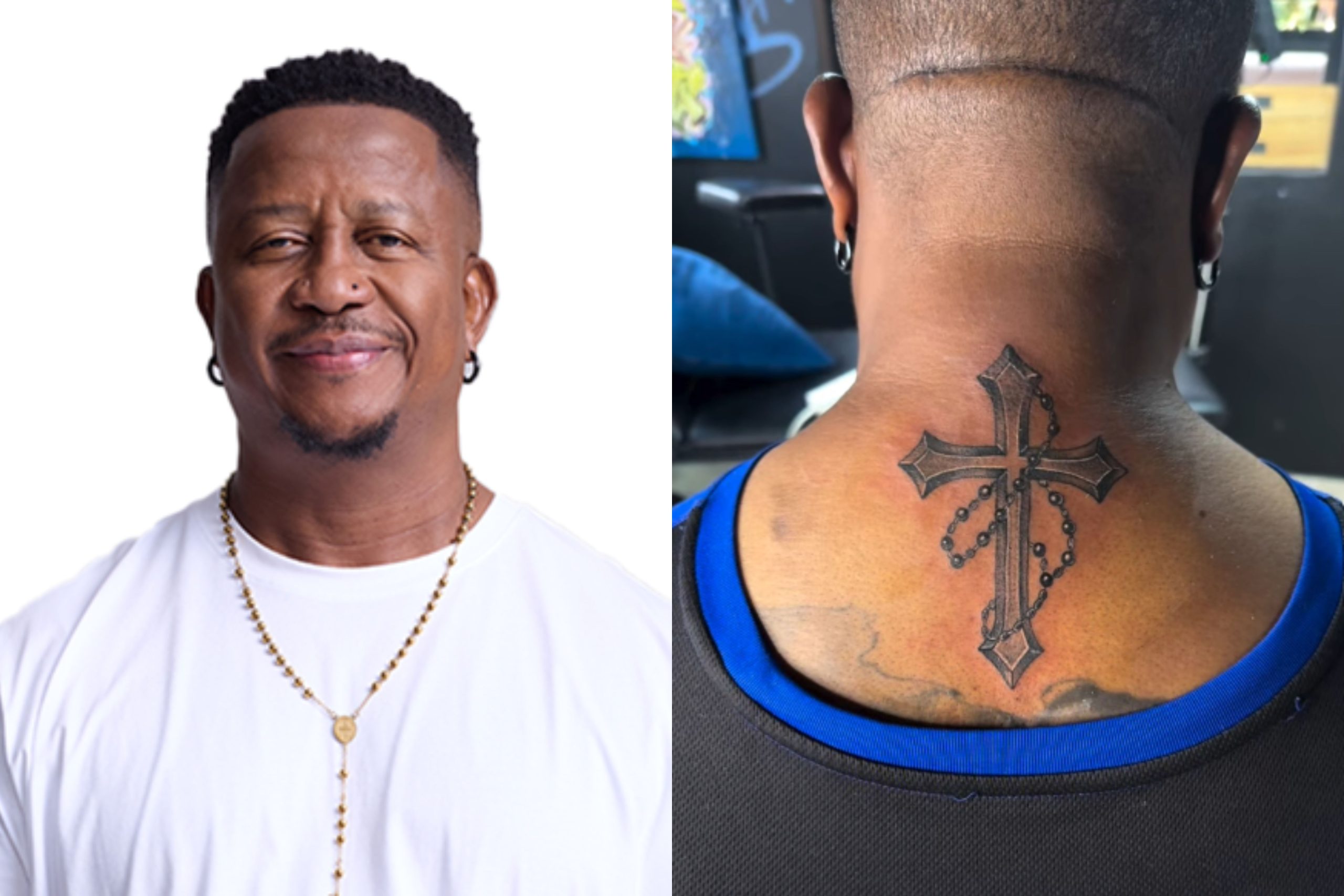 DJ Fresh tattoos: the beginning of Fresh's tattoo history and the visible back design