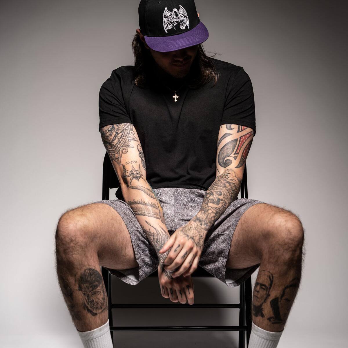 Dominik Mysterio full body tattoos