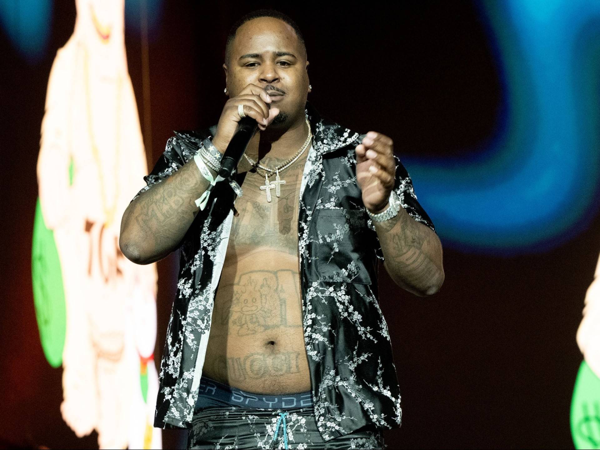 Drakeo the Ruler tattoos: branding lettering and smaller arm tattoos