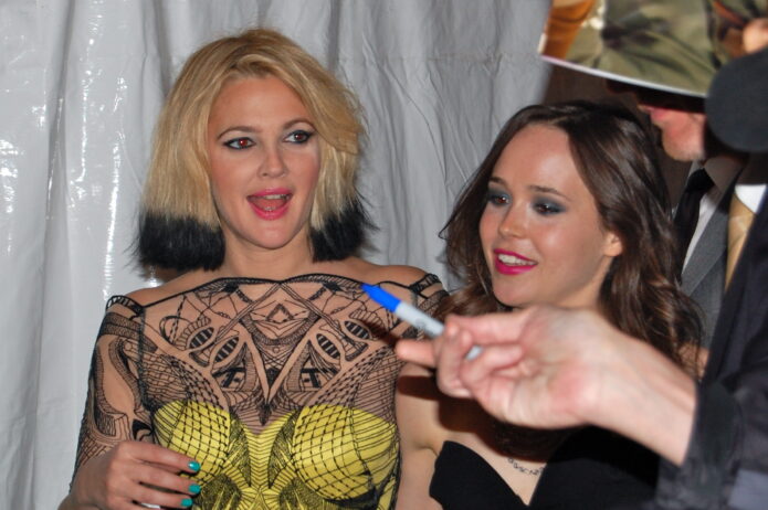 Drew Barrymore tattoos