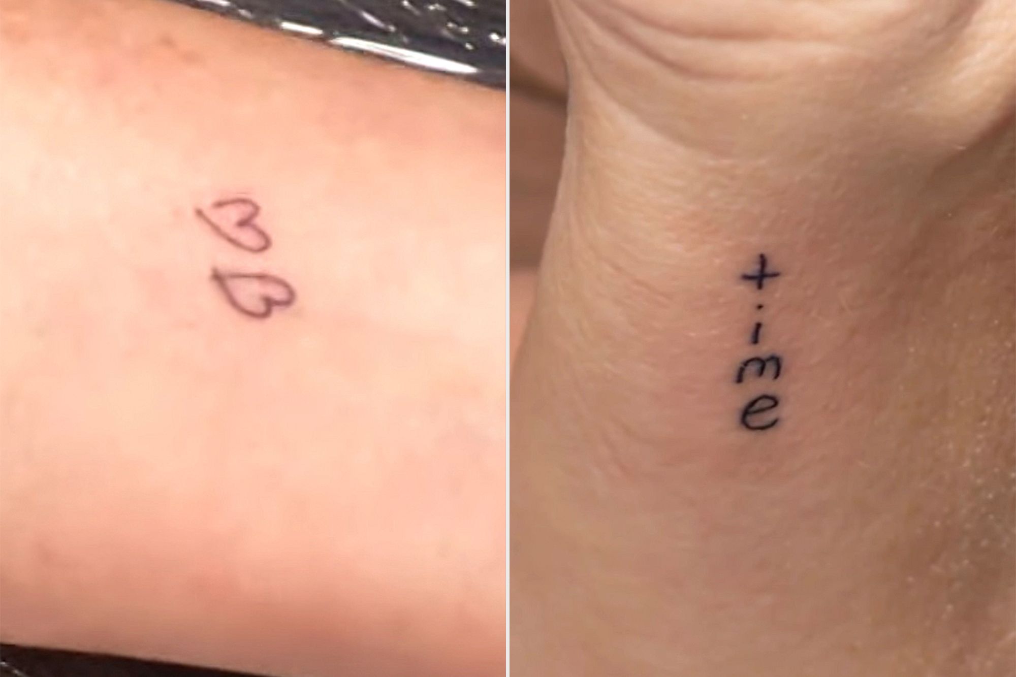 Drew Barrymore Jack tattoo