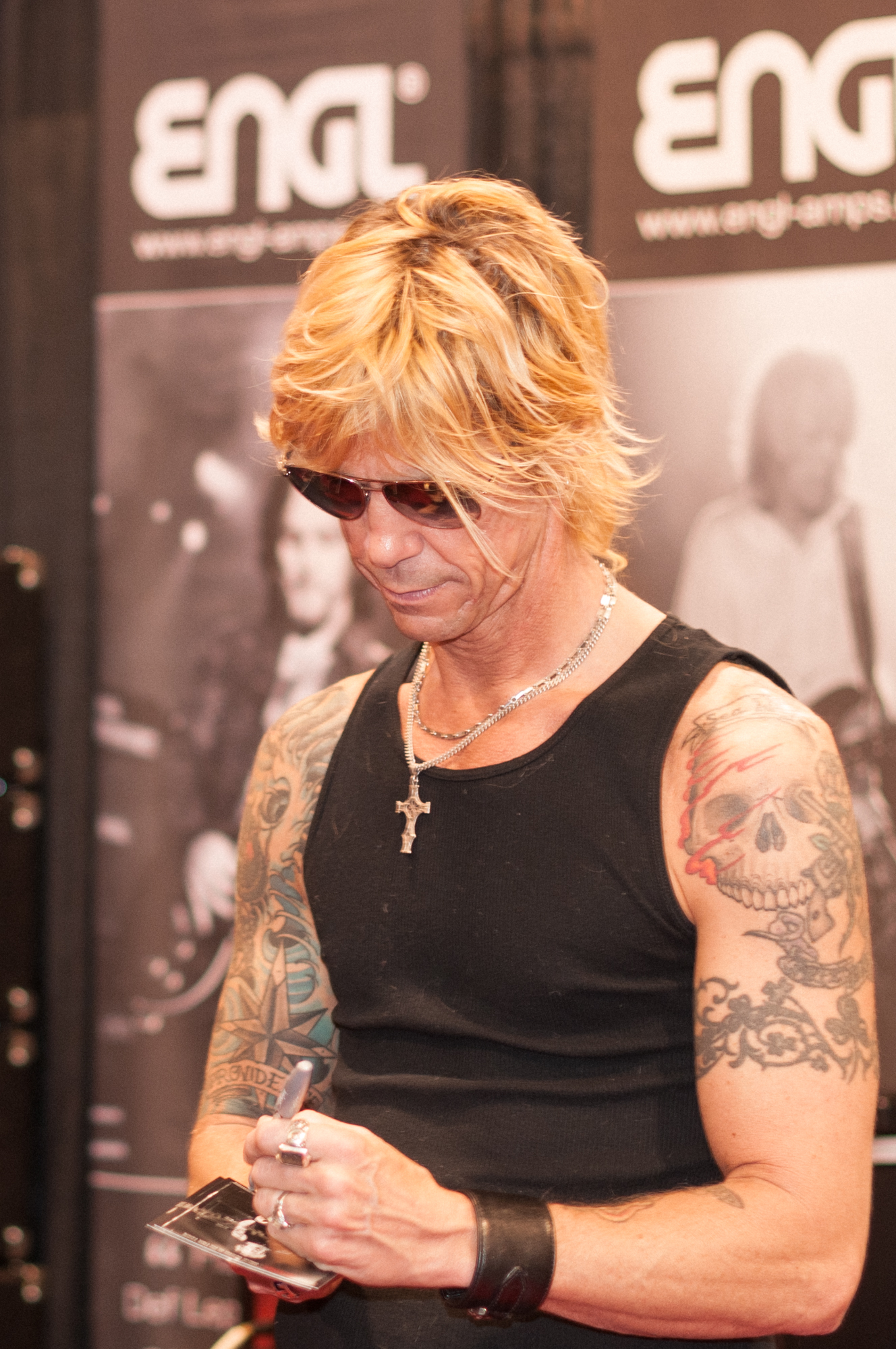 Duff McKagan left arm tattoos