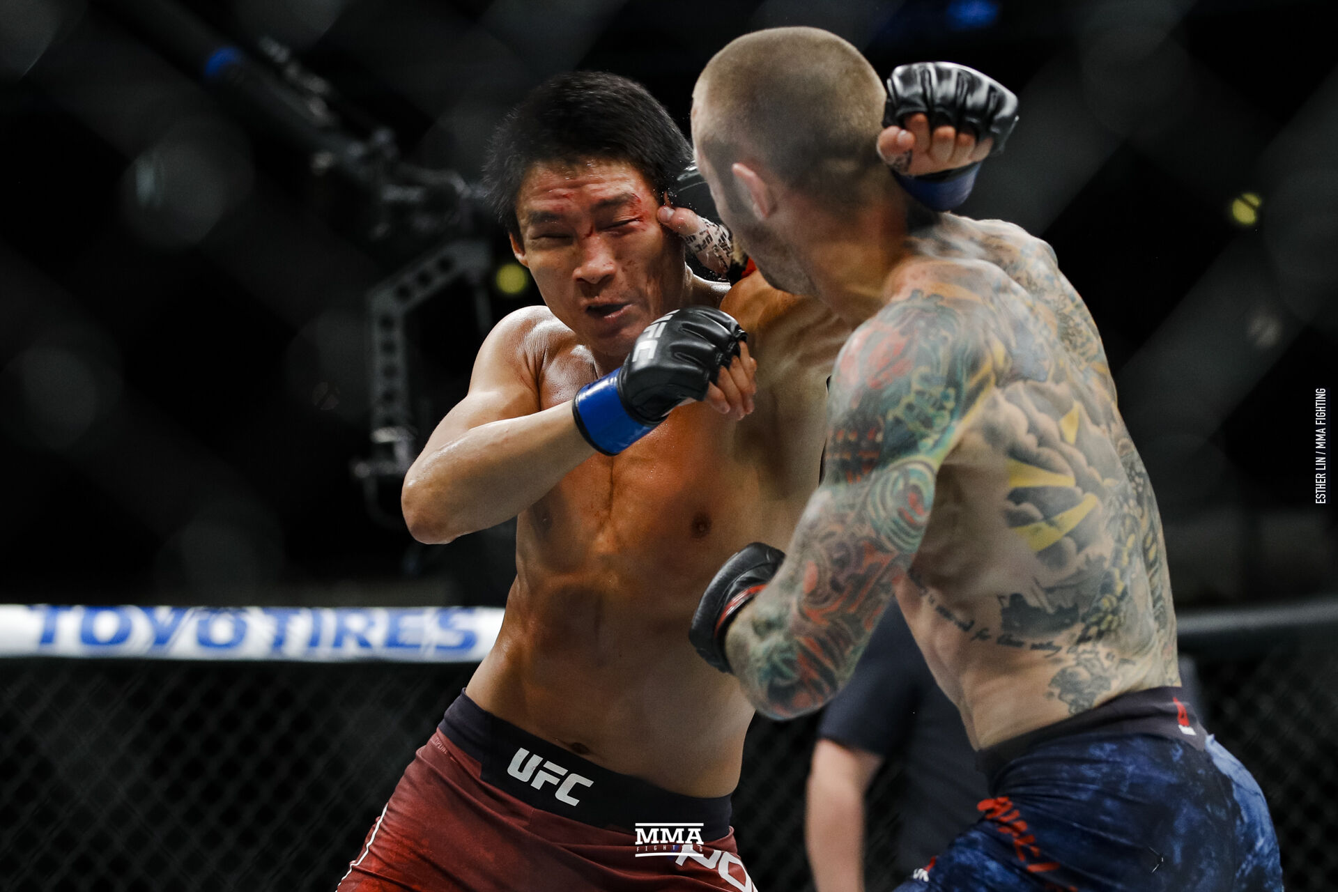 Eddie Wineland tattoos: The colorful sleeve on his left arm